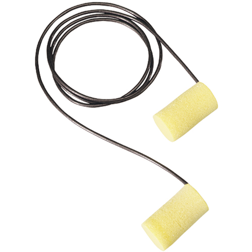 Bouchons d'oreilles m&eacute;talis&eacute; E-A-R Classic Plus de 3M, Avec cordon, Grand, Vrac - Sac en poly, NRR dB 33 Oxford Builders Supplies Inc