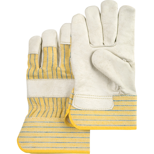 Gants d'ajusteur &agrave; paume s&egrave;che d'usage standard, T-Grand, Paume en Cuir fleur de vache, Doublure en Coton Oxford Builders Supplies Inc