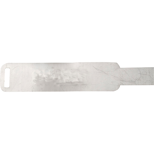 Aluminum Blank Tags, 1" W x 5-3/4" H Oxford Builders Supplies Inc