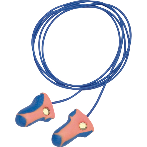 Howard Leight Laser-Trak Single-Use Detectable Earplugs, Pair - Polybag, Corded Oxford Builders Supplies Inc