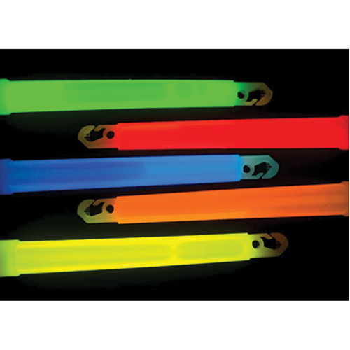 B&acirc;tons de s&eacute;curit&eacute; luminescents Cyalume 6", Rouge, Dur&eacute;e 30 min Oxford Builders Supplies Inc