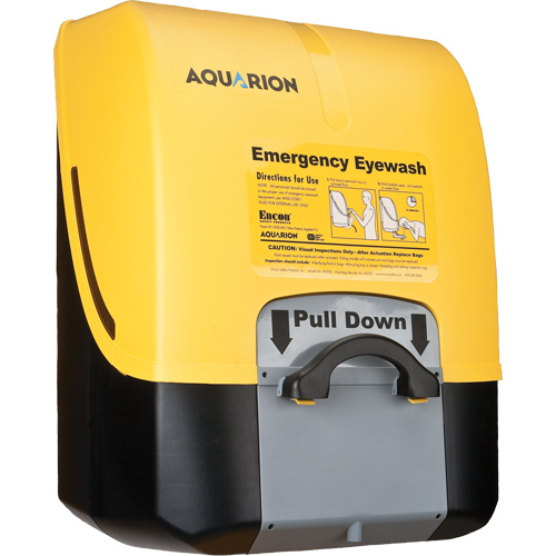 Douche oculaire autonome Aquarion, Aliment&eacute; par gravit&eacute;, Capacit&eacute; 7,4 gal., Conformit&eacute; ANSI Z358.1 Oxford Builders Supplies Inc
