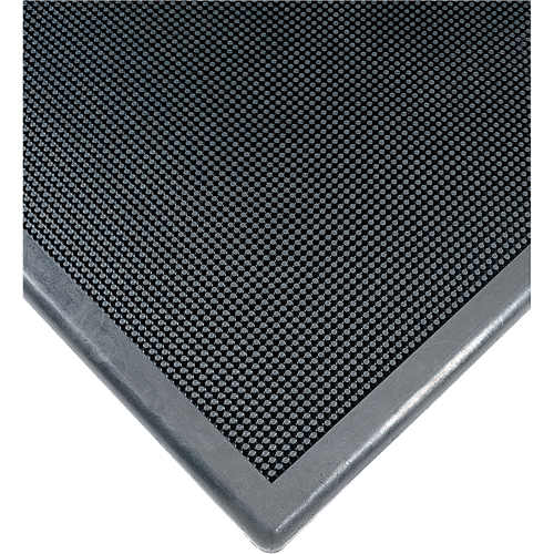 Tapis de d&eacute;sinfection No 222, Caoutchouc, 2' la x 2-2/3' lo x 1/2" &eacute;pais, Noir Oxford Builders Supplies Inc