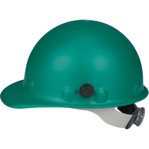 Casques de protection Roughneck P2A Fibre-Metal, R&eacute;pond aux normes CSA type 1, Suspension Rochet, Non ventil&eacute; Oxford Builders Supplies Inc
