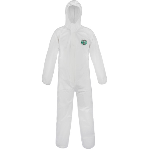 Micromax NS Disposable Coverall, 5X-Large, White, Microporous Oxford Builders Supplies Inc