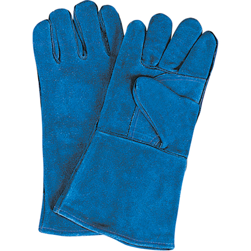 Double Palm & Thumb Welding Gloves, Split Cowhide, Size Large Oxford Builders Supplies Inc