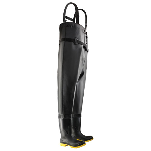 Chest Waders, 6, Steel Toe, Puncture Resistant Sole Oxford Builders Supplies Inc