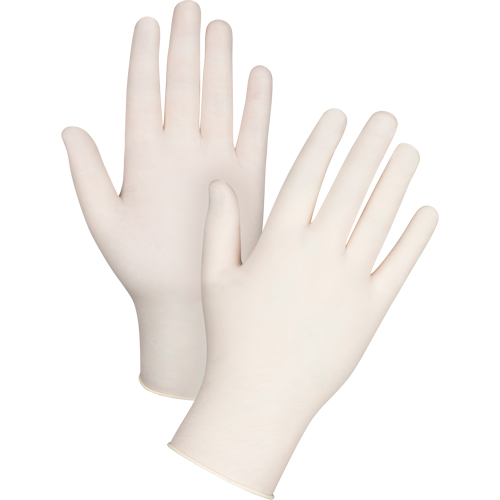Premium Sensitive Skin Examination Gloves, X-Small, Latex, 4-mil, Powder-Free, Natural Oxford Builders Supplies Inc