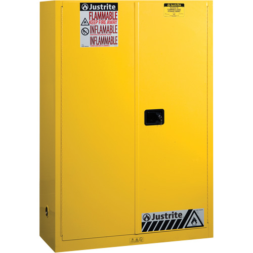 Armoires Sure-Grip EX pour produits inflammables, 45 gal., 2 Porte(s), 43" La x 65" h x 18" p Oxford Builders Supplies Inc