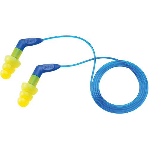 Bouchons d'oreilles r&eacute;utilisables E-A-R UltraFit, Avec cordon, Vrac - Sac en poly, 27 dB NRR, Taille unique Oxford Builders Supplies Inc