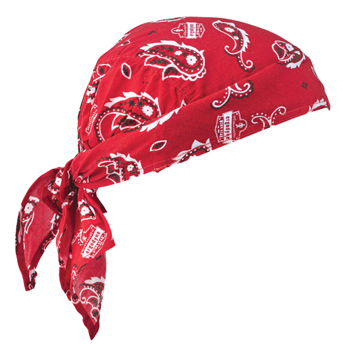 Chill-Its&reg; 6710 Cooling Triangle Hats, Red Oxford Builders Supplies Inc