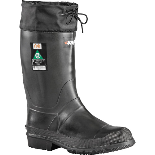 Refinery Boots, Oarprene Rubber, Steel Toe, Puncture Resistant Sole, Size 6 Oxford Builders Supplies Inc