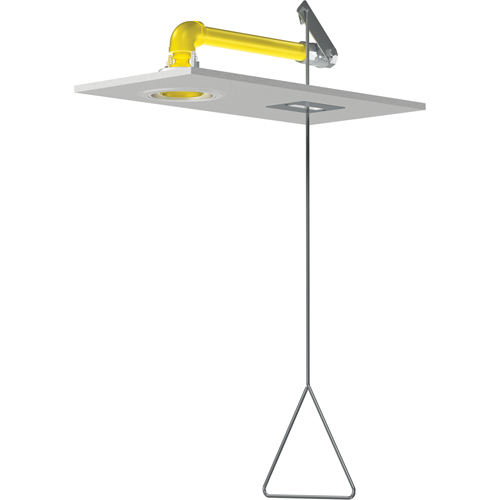 Horizontal Supply Emergency Shower Stations, Ceiling-Mount Oxford Builders Supplies Inc