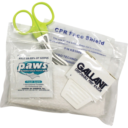 Trousse d'accessoires CPR-D, Powerheart G3/Powerheart G5/Zoll AED 3 Pour, Classe 4 Oxford Builders Supplies Inc
