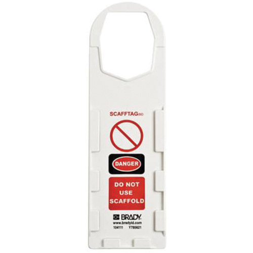 Porte-&eacute;tiquette ScaffTag Oxford Builders Supplies Inc