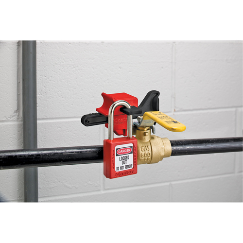 Seal Tight Handle-On Valve Lockouts, Ball Type Oxford Builders Supplies Inc