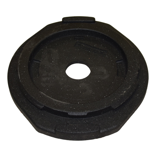Base for Trailboss Channelizer Drums, 25 lbs. Oxford Builders Supplies Inc