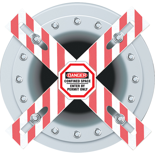 Barri&egrave;re Danger Man-Way Cross Oxford Builders Supplies Inc