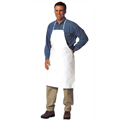 Tablier, Tyvek 400, Blanc, 28" la x 36" lo Oxford Builders Supplies Inc