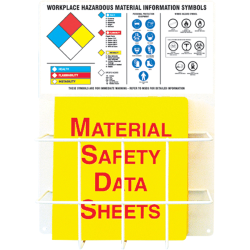 Haz-Mat Basket Style Centre Boards, English, Binders Included Oxford Builders Supplies Inc