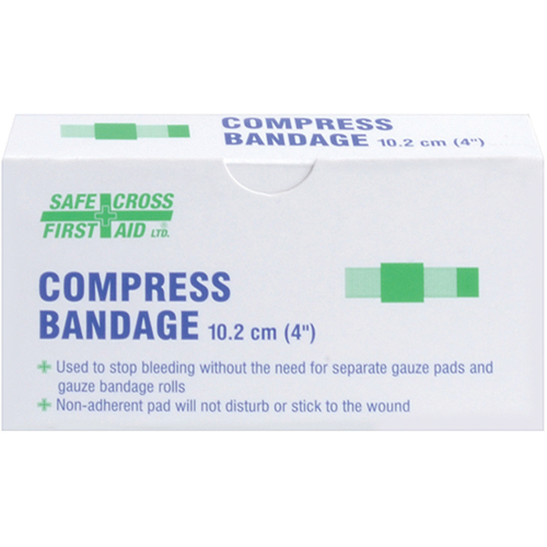 Bandages compressifs, 4" lo x 4" la Oxford Builders Supplies Inc