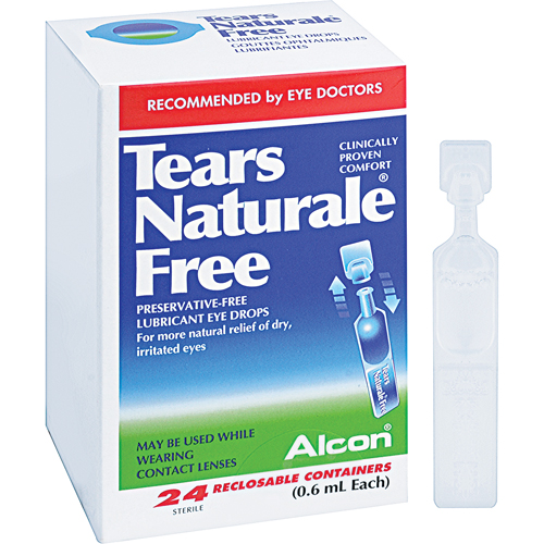 Gouttes oculaires sans agent conservateur Tears Naturale Oxford Builders Supplies Inc