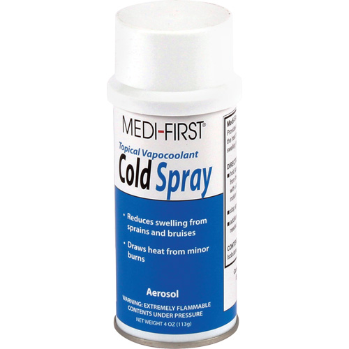Vaporisateur froid Medi-First, Liquide Oxford Builders Supplies Inc