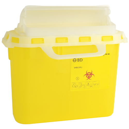 Boîtes pour objets pointus & tranchants BD, Capacit&eacute; de 5,1 L  Oxford Builders Supplies Inc