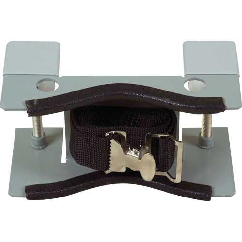 Support d'&eacute;tabli gris pour une bouteille Oxford Builders Supplies Inc