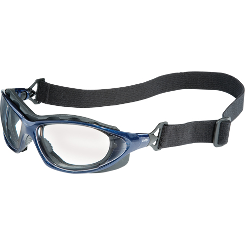 Lunettes de s&eacute;curit&eacute; &agrave; coques Uvex HydroShield Seismic, Lentille Transparent, Antibu&eacute;e/Anti-&eacute;gratignures, Ventilation Ferm&eacute; Oxford Builders Supplies Inc