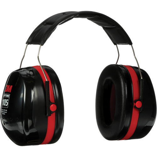 Peltor Optime 105 Series Earmuffs, Headband, 30 NRR dB Oxford Builders Supplies Inc
