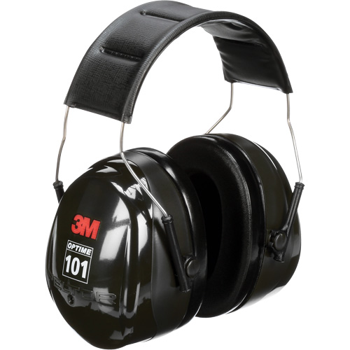 Peltor Optime 101 Series Earmuffs, Headband, 27 NRR dB Oxford Builders Supplies Inc