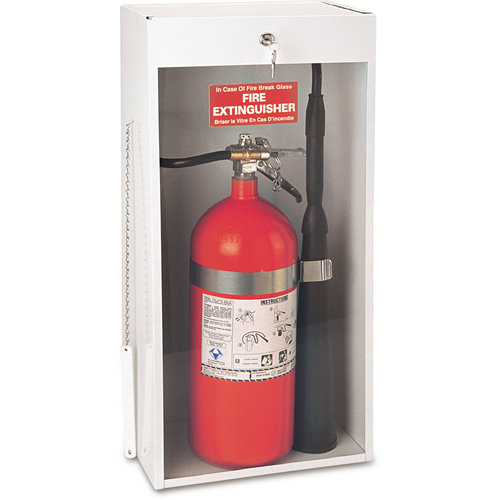 Armoires pour extincteurs mont&eacute;es sur surface, 10,5625" la x 24,3125" h x 6,5625" p Oxford Builders Supplies Inc