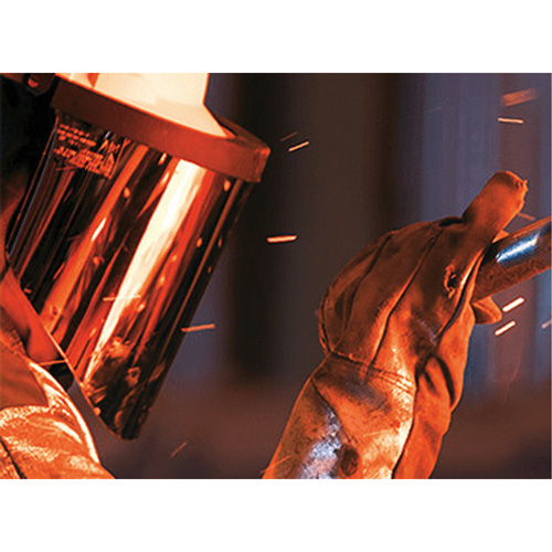 Ratchet Headgear with Faceshield, Polycarbonate, Ratchet Suspension Oxford Builders Supplies Inc