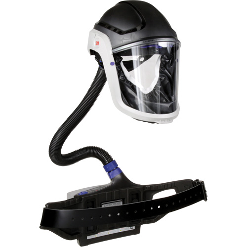 Versaflo Powered Air Purifying Respirator TR-600 Heavy Industrial Kit, Hard Hat & Faceshield, Lithium-Ion Battery Oxford Builders Supplies Inc