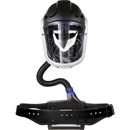 Versaflo Powered Air Purifying Respirator TR-600 Heavy Industrial Kit, Hard Hat & Faceshield, Lithium-Ion Battery Oxford Builders Supplies Inc