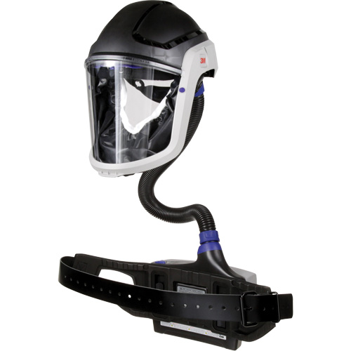 Versaflo Powered Air Purifying Respirator TR-600 Heavy Industrial Kit, Hard Hat & Faceshield, Lithium-Ion Battery Oxford Builders Supplies Inc