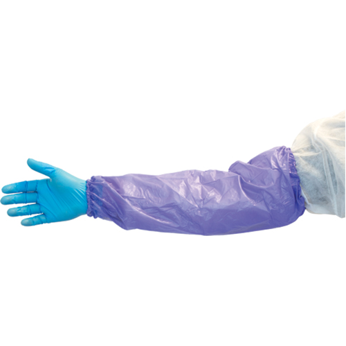 Manches l&eacute;g&egrave;res, Longueur de 18", Vinyle, Bleu Oxford Builders Supplies Inc