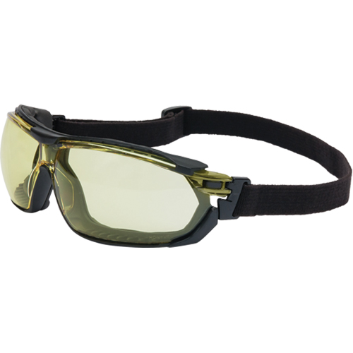 Uvex&reg; Tirade Sealed Safety Glasses, Amber Lens, Anti-Fog, ANSI Z87+/Meets/Exceeds CSA Z94.3 Oxford Builders Supplies Inc
