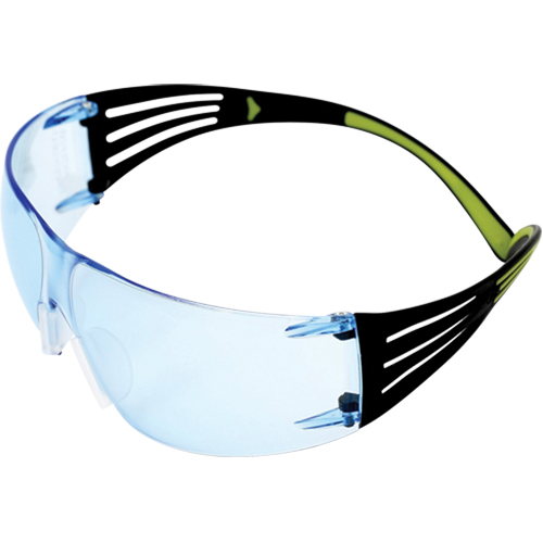 Securefit 400 Series Safety Glasses, Blue Lens, Anti-Fog/Anti-Scratch, ANSI Z87+/Meets/Exceeds CSA Z94.3 Oxford Builders Supplies Inc