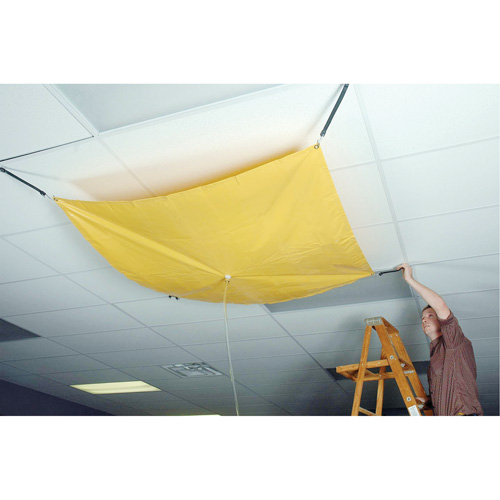 Ultra-Drip Diverter&reg; Roof Drip Diverter, 15' L x 15' W, Vinyl Oxford Builders Supplies Inc