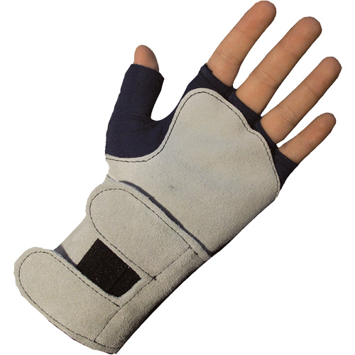 Gant antichocs avec support de poignet, Petit, Paume en Synth&eacute;tique, Poignet &agrave; enfiler Oxford Builders Supplies Inc
