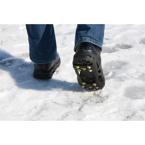 Semelle antid&eacute;rapante robuste pour la glace, Acier, Traction Crampon, Moyen Oxford Builders Supplies Inc