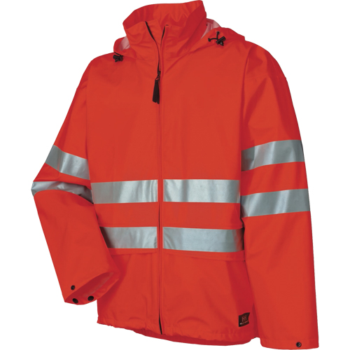 Veste imperm&eacute;able Narvik , Polyester, Orange haute visibilit&eacute;, Petit Oxford Builders Supplies Inc