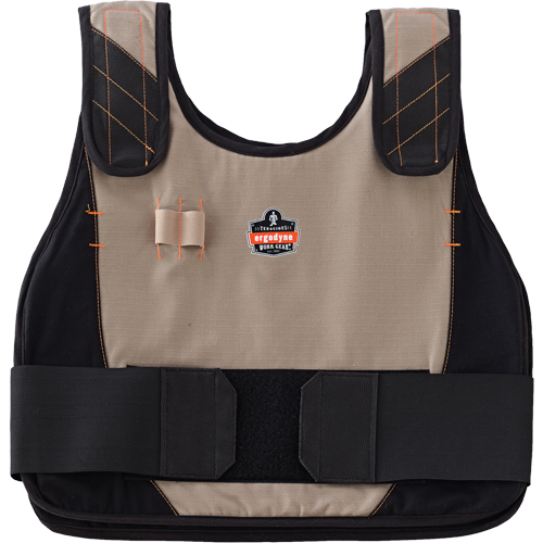 Vestes de refroidissement par changement de phase 6215, Petit/Moyen, Khaki Oxford Builders Supplies Inc