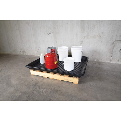 Ultra-Utility Trays&reg;, 36" L x 36" W x 4.75" H, 27 US gal. Spill Capacity Oxford Builders Supplies Inc