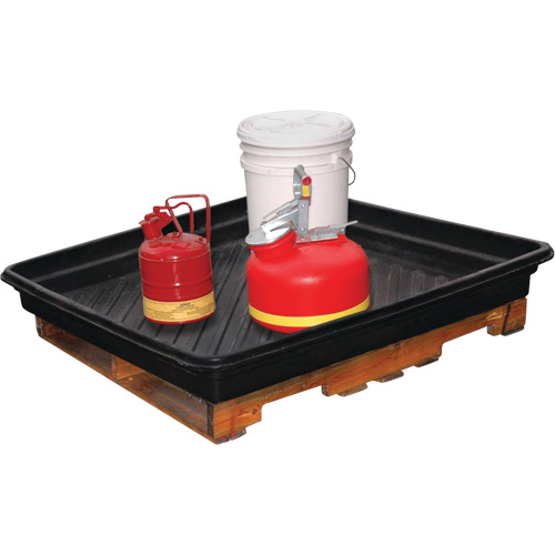 Ultra-Utility Trays&reg;, 40" L x 48" W x 3.5" H, 30 US gal. Spill Capacity Oxford Builders Supplies Inc