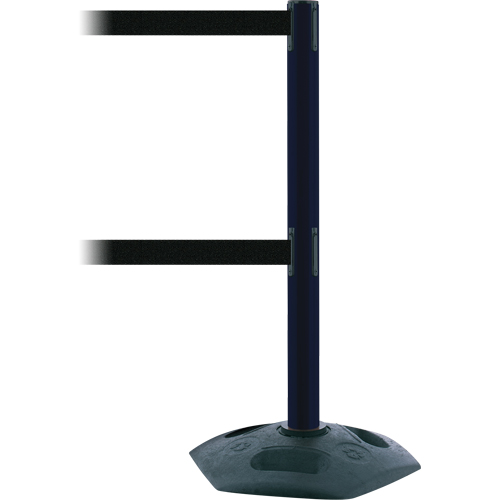 Dual Line Heavy Duty Receiver Post, 38" High, Red Oxford Builders Supplies Inc