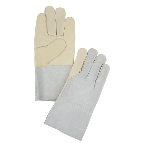Gants de travail d'usage standard, T-Grand, Paume en Cuir fleur de vache Oxford Builders Supplies Inc