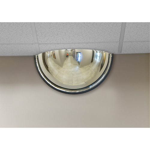 180° Dome Mirror, Half Dome, Closed Top, 18" Diameter Oxford Builders Supplies Inc